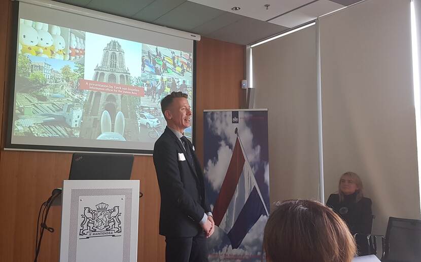 presentation of Mr. Tjerk van Impelen from the City of Utrecht on developments in Utrecht