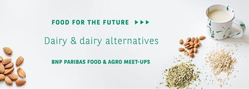 infographic about the webinar on dairy alternatives
