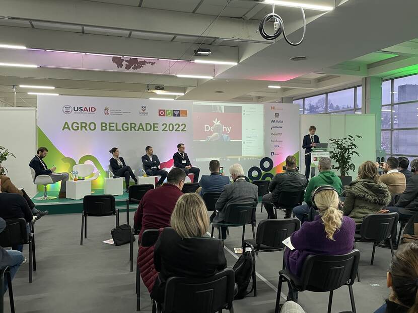 Event at the Agro Belgrade fair.