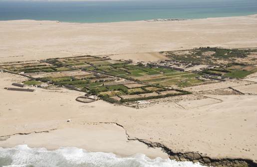 Sahara agricultural land