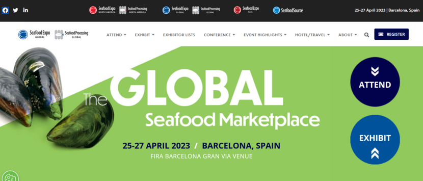 Seafood Expo Global 2023 Barcelona
