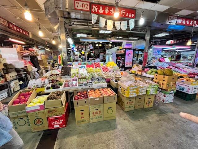 Wholesale market in Taipei