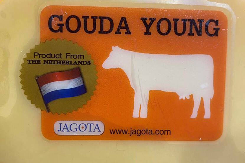 Goudse kaas uit Nederland