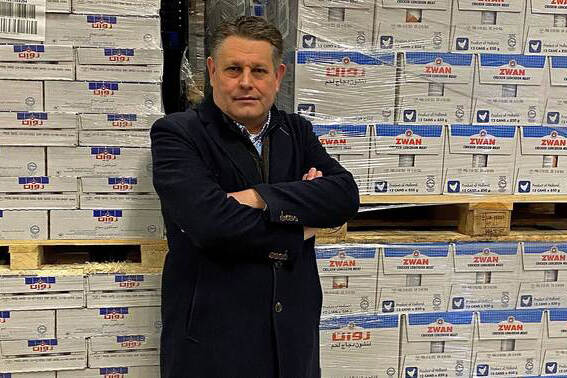 Logistics Manager Robert Slim van de Zwanenberg Food Group.