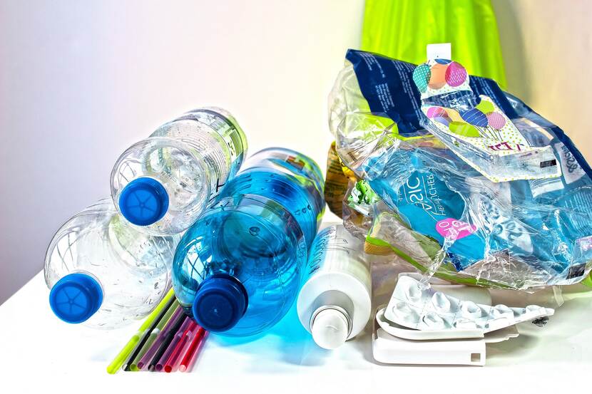 Plastic waste products