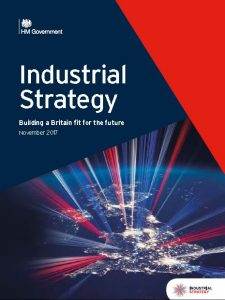 Titelpagina Industrial Strategy