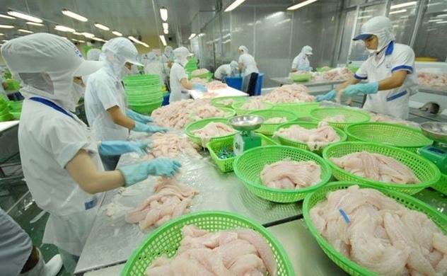 Seafood processing factory