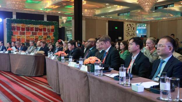 Delegates during the “Working together towards sustainable food systems” event in Hanoi on 19th of March, 2024