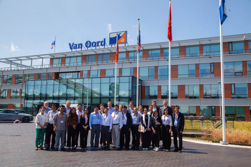 Aquaculture Mission - visit to Van Oord