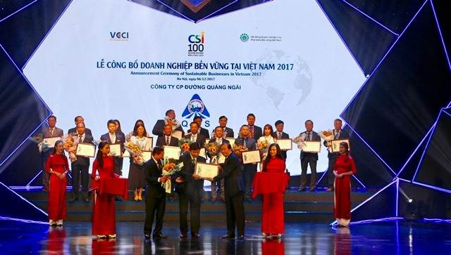 Vietnam top 100 CSI 2017