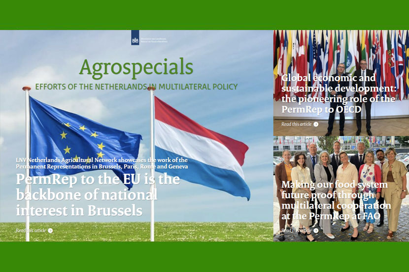 Agrospecial Efforts of the Netherlands in multilateral policy